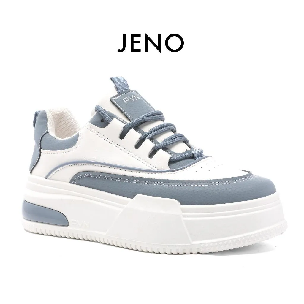 PVN Jeno Sepatu Sneakers Wanita Sport Shoes Blue 438
