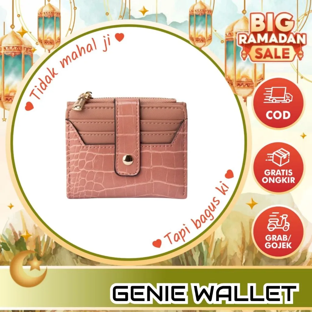JIMS HONEY GENIE WALLET Dompet Mini Wanita Jimshoney Makassar Fashion Lokal