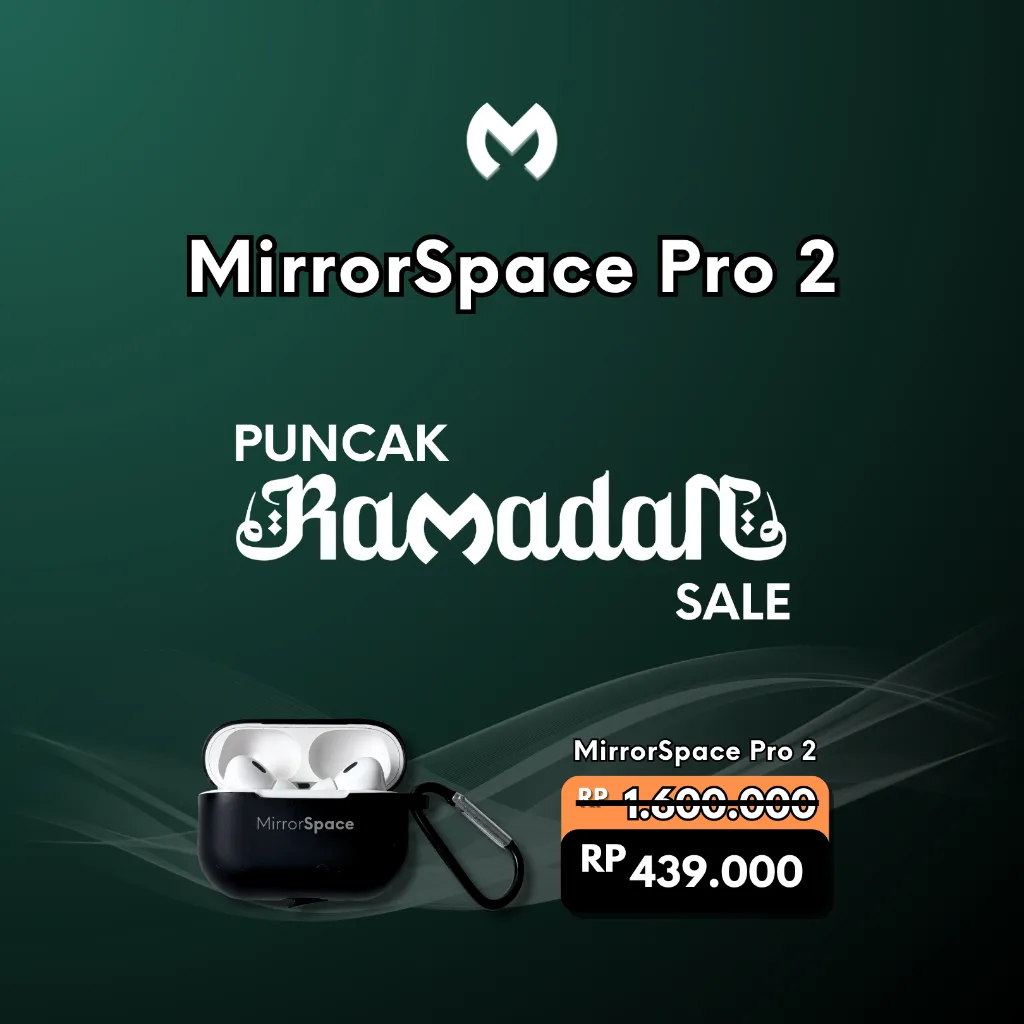 Ms Tws - MirrorSpace Pro 2 Wireless Charging Case TWS Bluetooth