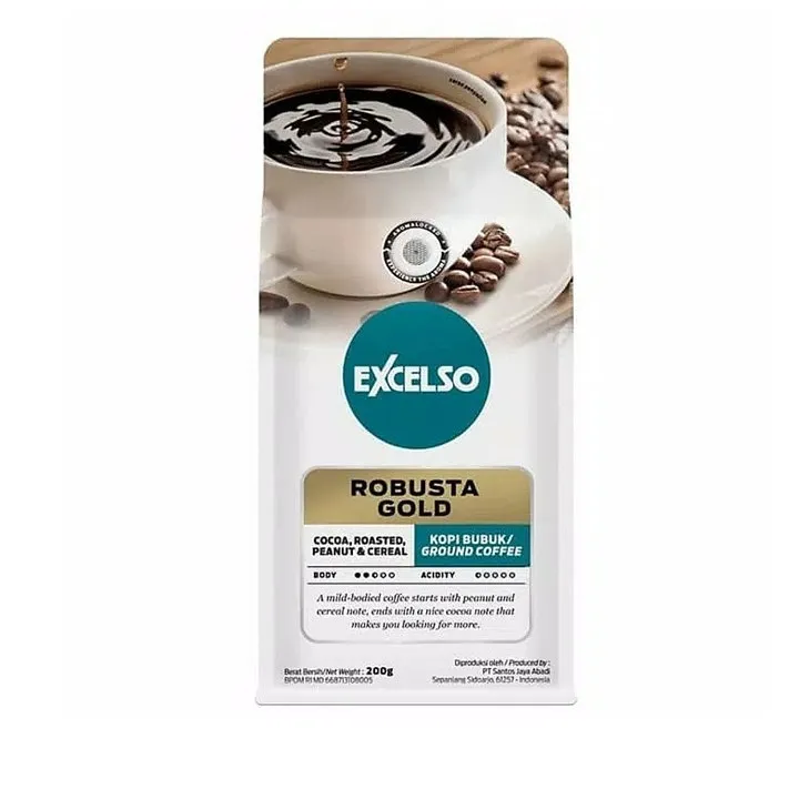 Excelso Kopi Robusta Gold Bubuk 200gr