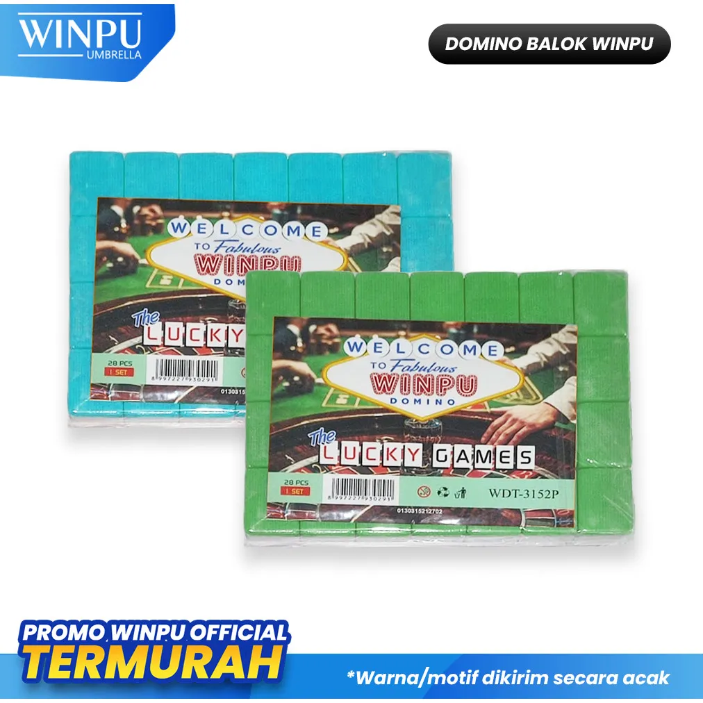 Winpu Domino Batu Set Balok OBRAL TERMURAH