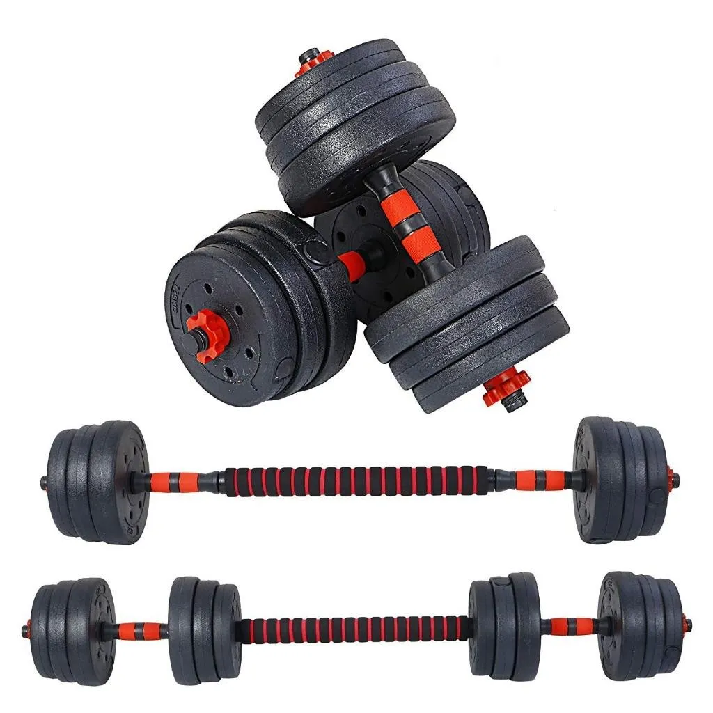 Dumbell set 20 kg / Barbel set 20kg Angkat Beban