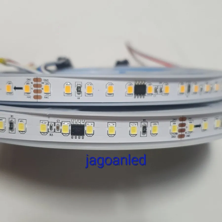 LED Strip Running Water 2835 24V LED Pixel IC Pintar Smart Flowing Light 3000K 6000K 10m