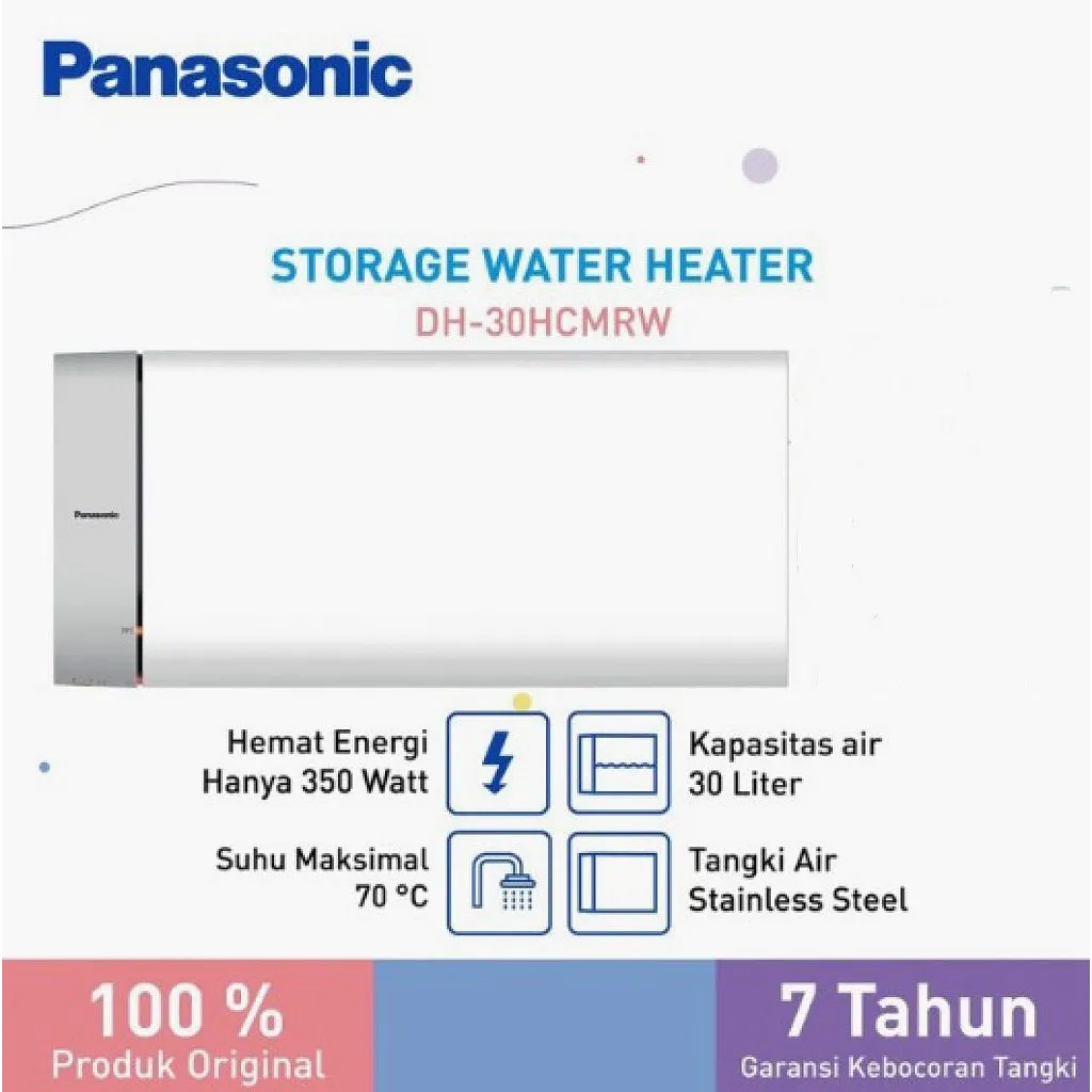 Panasonic DH-30HCMRW - Water Heater 30L 350 Watt