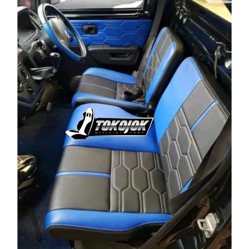 Sarung jok mobil granmax,l300,apv mega carry,carry new,ss futura,carry futura,espass pick up MOTIF Tawon Polet.