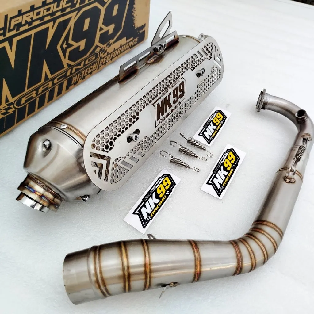Knalpot standar Racing NK99 ori untuk AEROX155 Nmax Old Vario 160/150 Beat Adv Pcx Mio Motorcycle