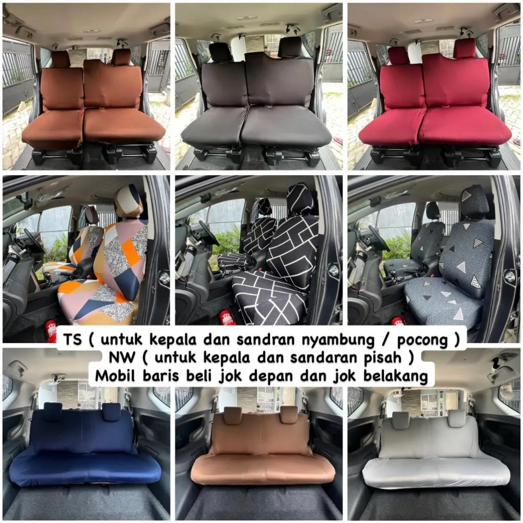 sarung jok mobil elastis pelindung jok mobil