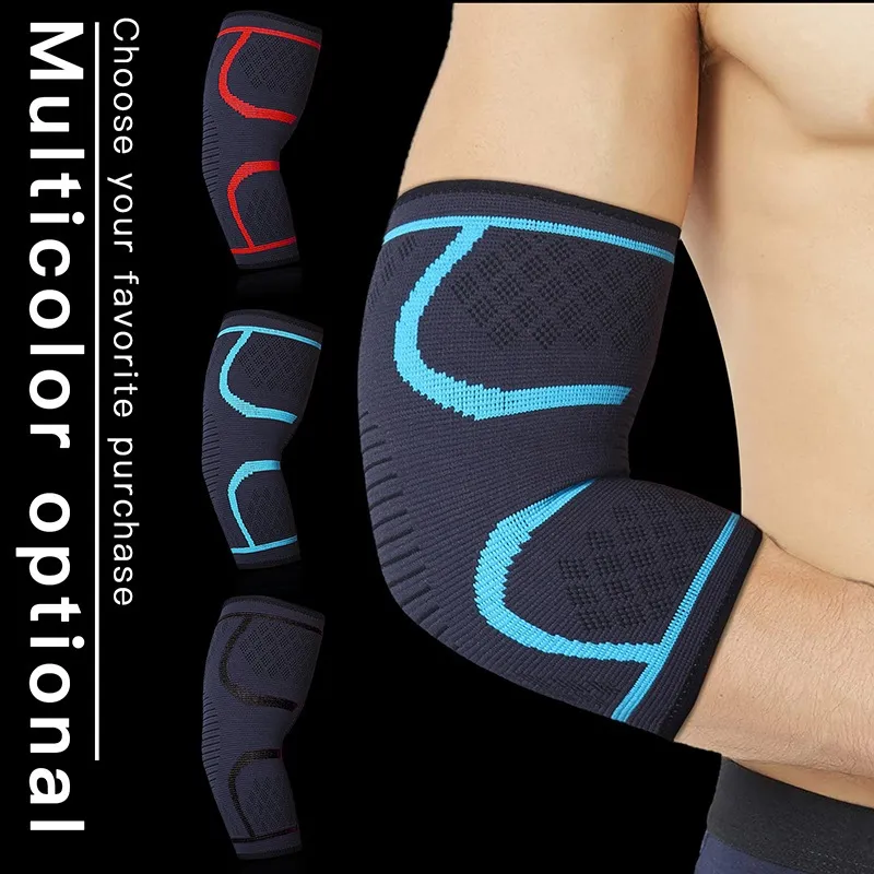 KINGYARD Brace Siku Olahraga Elbow Support Anti Nyeri 1pcs Pelindung Siku untuk Perlengkapan Fitness