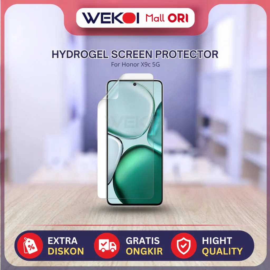 WEKOI Hydrogel HONOR X9C | Screen Protector Hanphone | Pelindung Layar Anti Gores Smartphone