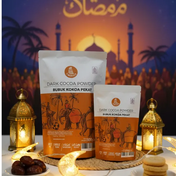 Bubuk Cokelat Premium Asli Timurasa - Dark Cocoa Powder 500 gr dan 125 gr original