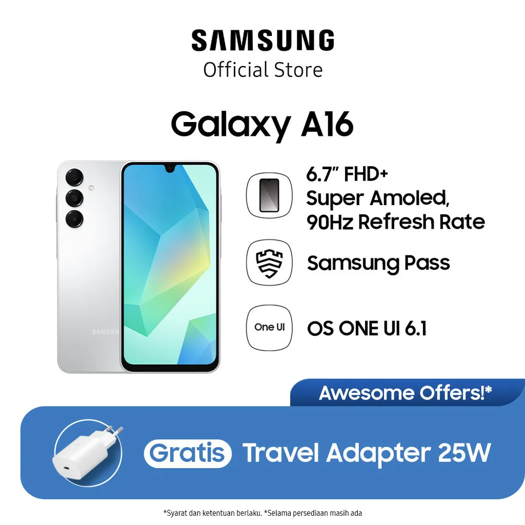 Samsung Galaxy A16 8/128GB - Gray