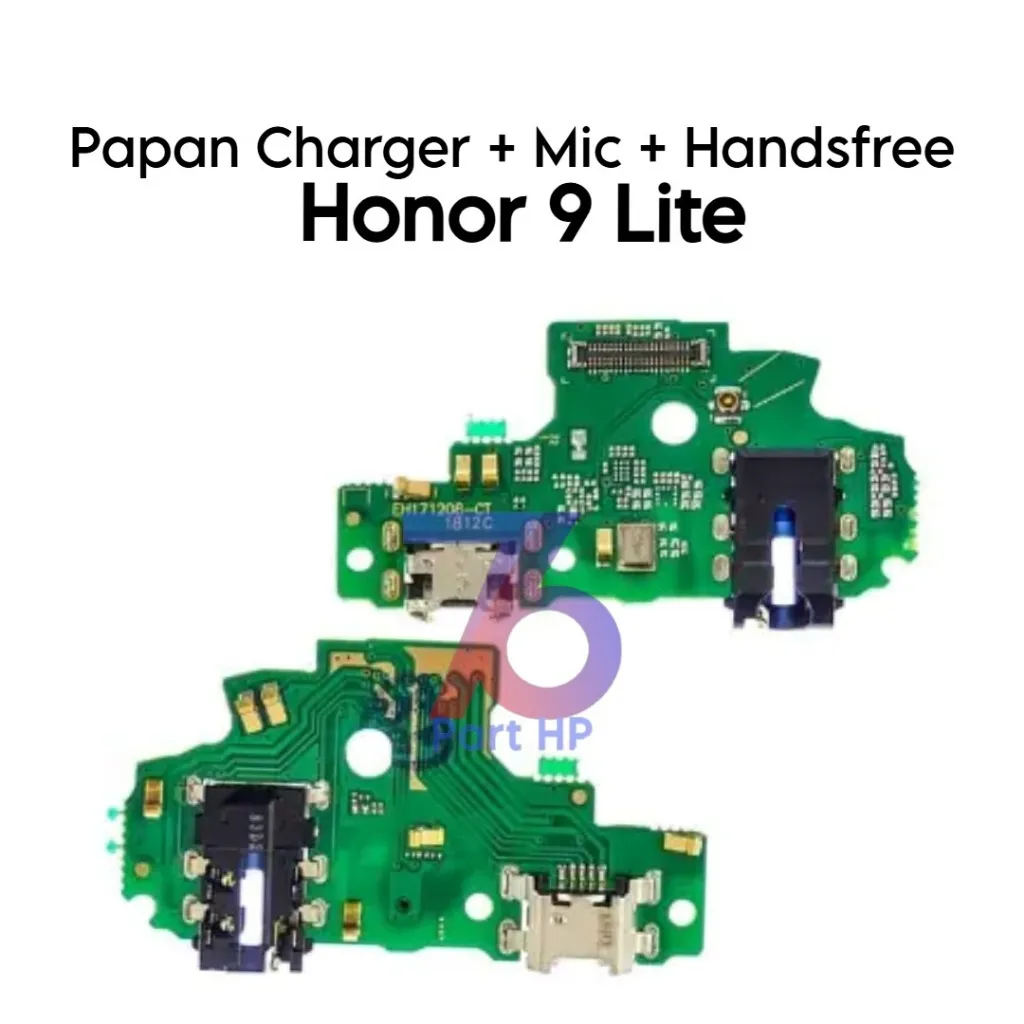 Papan Konektor PCB Charger MIc + Handsfree Honor 9 Lite / LLD-AL00 / LLD-AL10 / LLD-TL10 / LLD-L31 / LLD-L21 / LLD-L11 - Flexible Flexibel Fleksibel Fleksible Konektor Connector Cas Charge Casan Charging Mik H/F