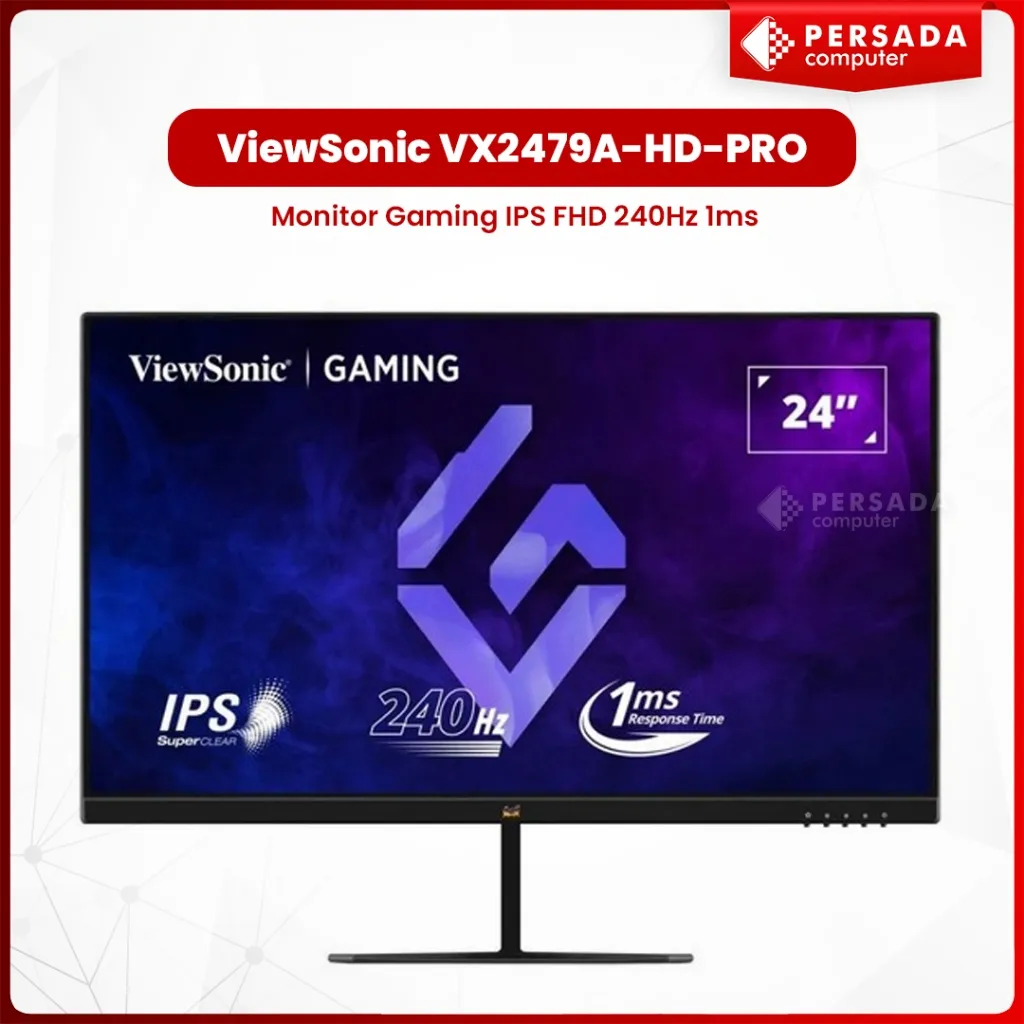 Monitor Gaming ViewSonic VX2479A-HD-PRO IPS FHD 240Hz 1ms  ViewSonic VX2479A