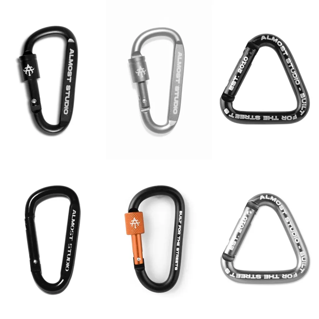 Almost Studio Carabiner Keychain Collection – Gantungan Kunci Hanging Buckle