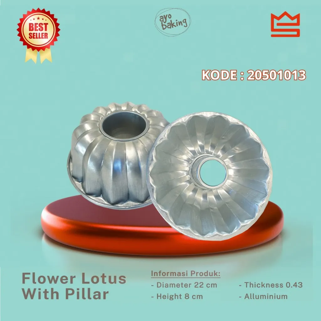 SURYA Loyang Bolu Full Press  | Cetakan Bolu | Loyang Marmer cake | Loyang Sultan | Loyang Puding | Loyang Alluminium