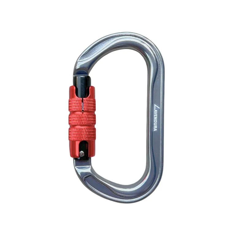 LAVENDURA Carabiner Oval Autolock 25kn Alumunium Alloy Carabiner Hook Panjat Tebing Flying Fox Wall Climbing