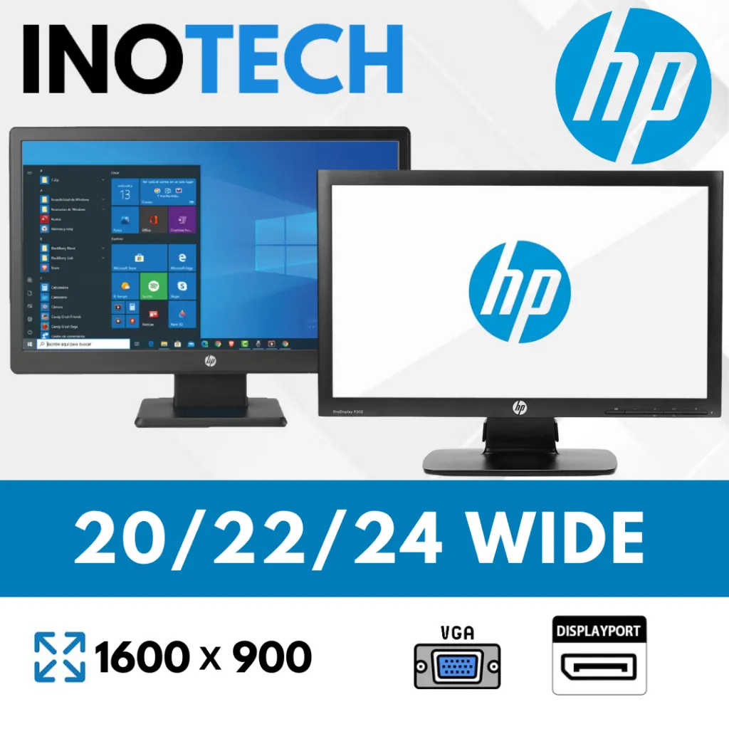 Monitor HP P202 20” FHD IPS | LED LCD Second Berkualitas