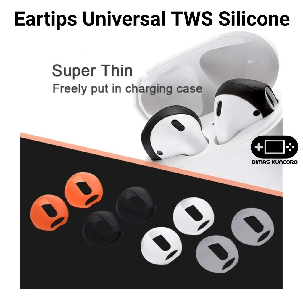 Eartips Universal TWS Silicone silicon ear tip tips bud silikon case cover eartip samsung galaxy buds 3 buds3 soundcore k20i huawei freebuds se 3 2