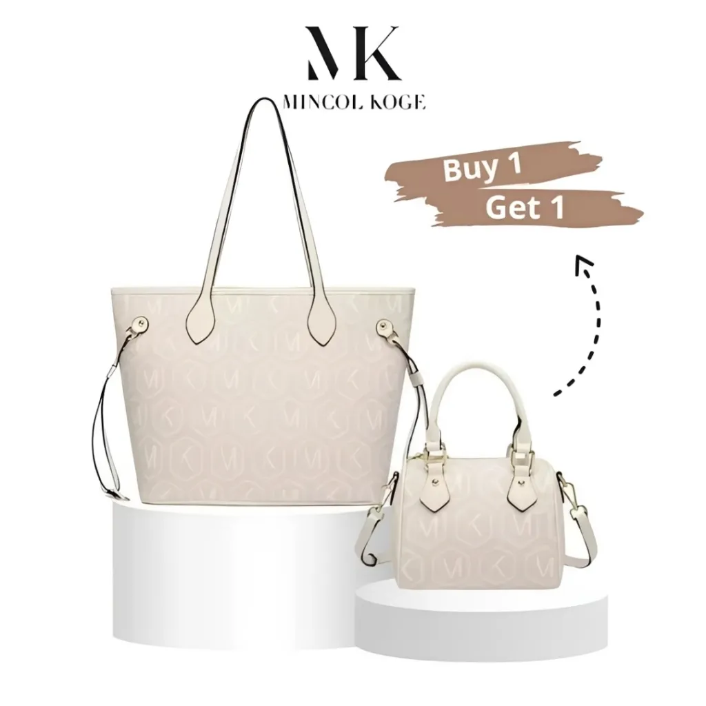 MINCOL KOGE Tas Selempang Tas Wanita Viona Bag 2 In 1 Shoulder Bag Tote Bag  (8650-2)