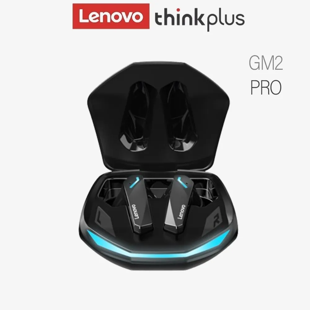 Lenovo GM2 Pro Gaming Wireless Bluetooth 5.3 Earphone TWS Headset Noise-Isolating Bass HiFi Stereo