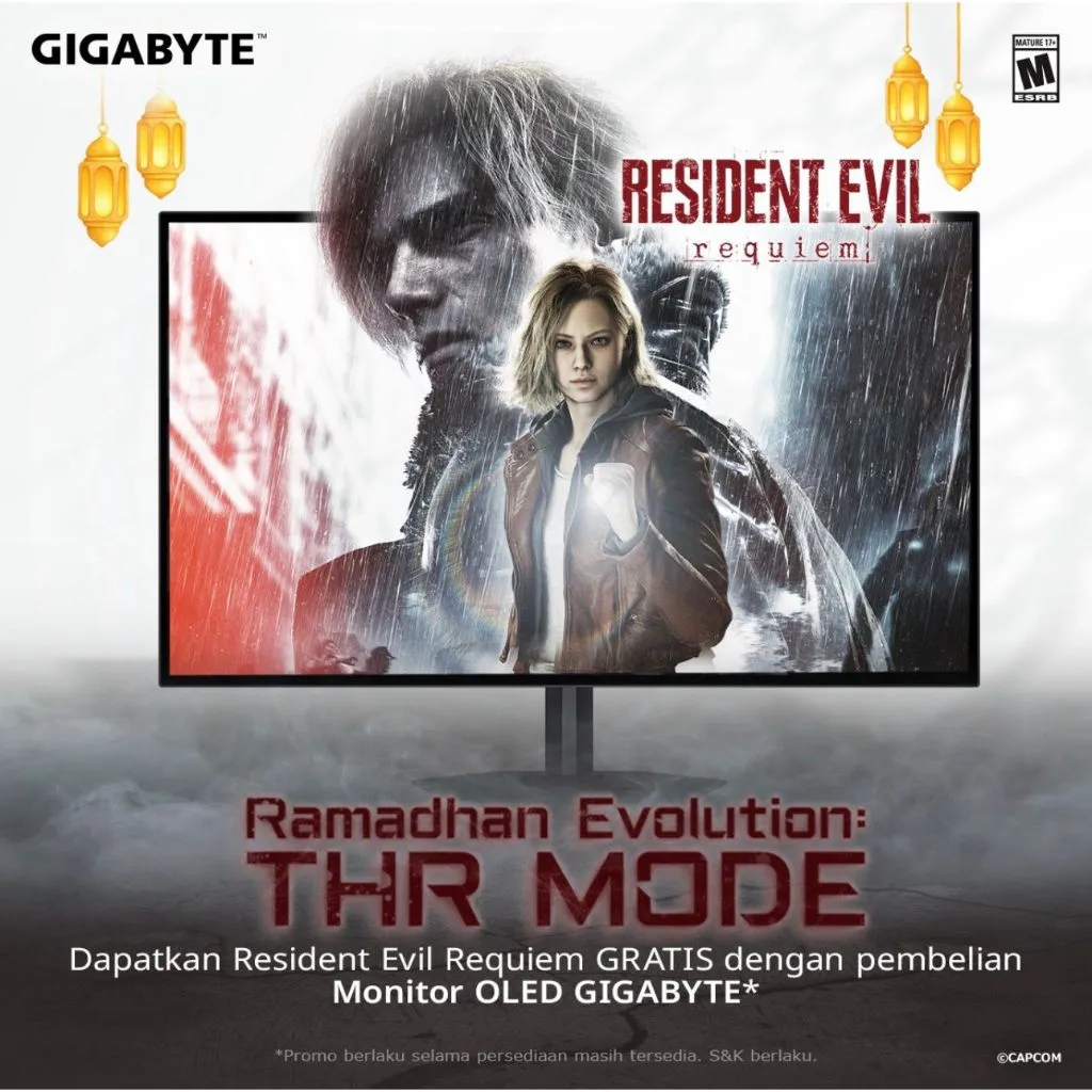 Monitor Gigabyte LED MO27Q28G WOLED - QHD 27" Inch
