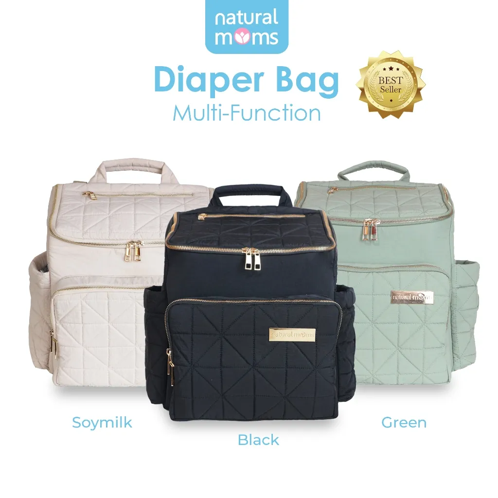Tas Bayi | Diaper Bag Natural Moms Multi-Function (Tas Popok)