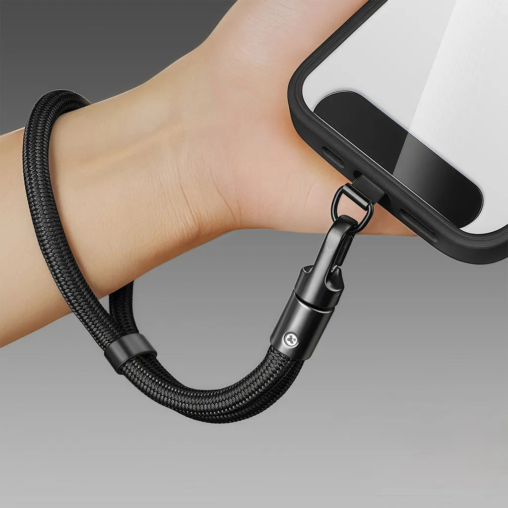 Bolded high-end Multifunctional retractable adjustable wrist strap For Phone Cases featuring a durable, anti-theft Anti-lost wrist strap lanyard for women men