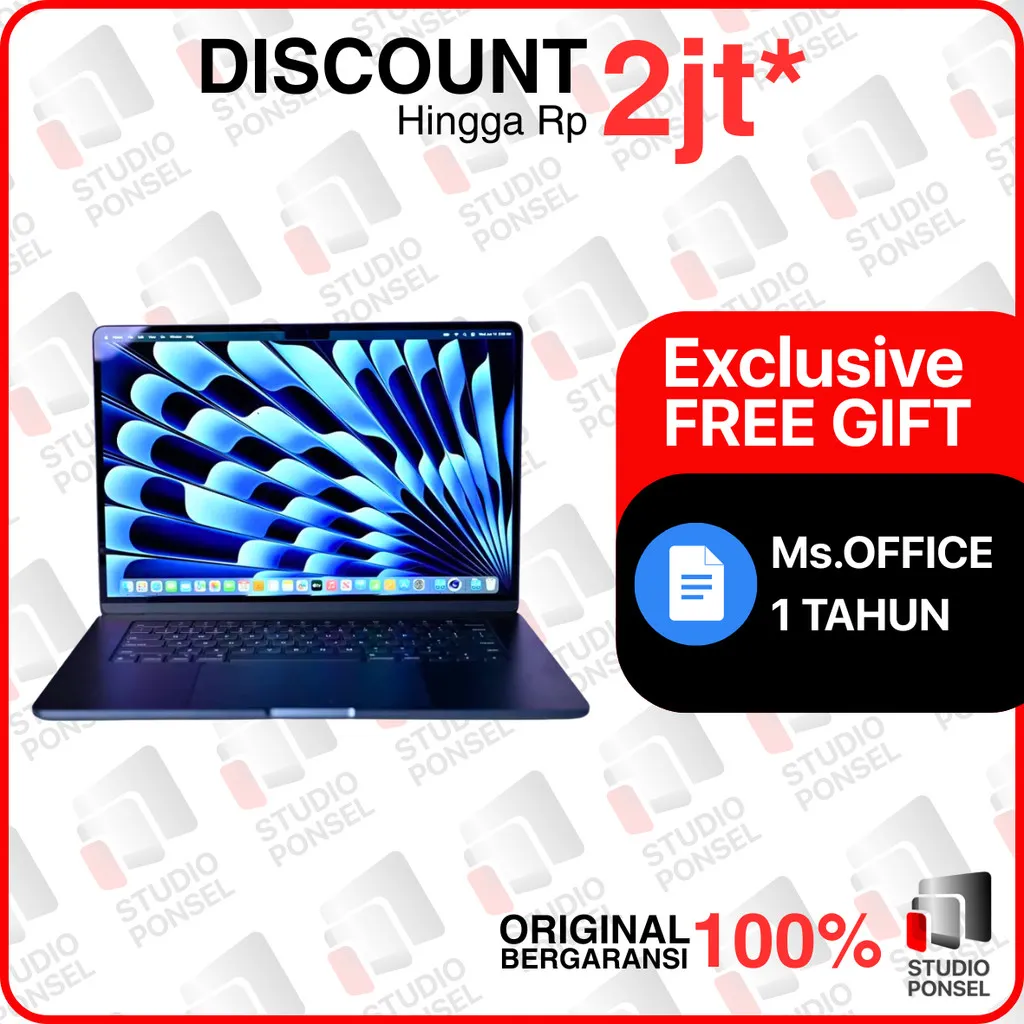 Apple MacBook Air M4 2025 13-Inch 24/512GB 16/512GB 10-Core GPU | 16/256GB 8-Core GPU Garansi Resmi