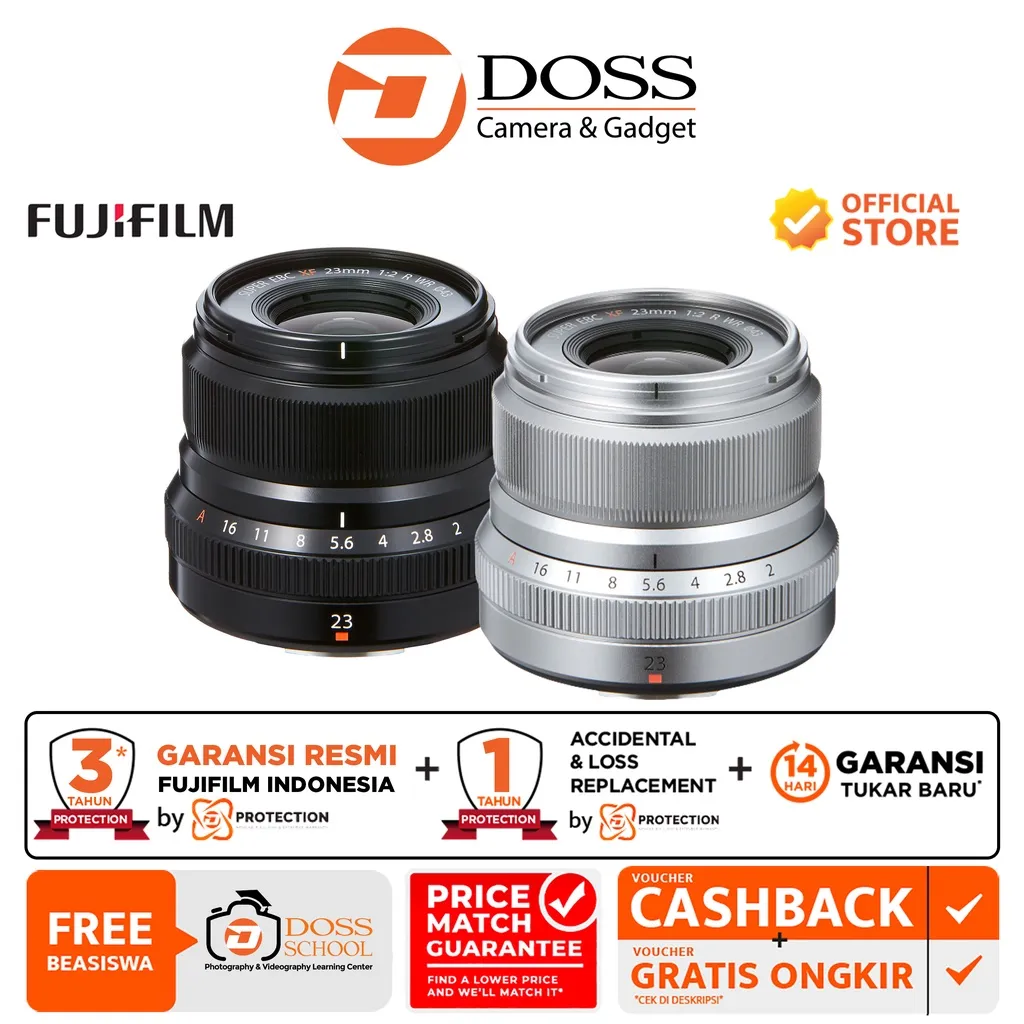 Fujifilm XF 23mm f/2.0R WR - Fujinon Prime Lens