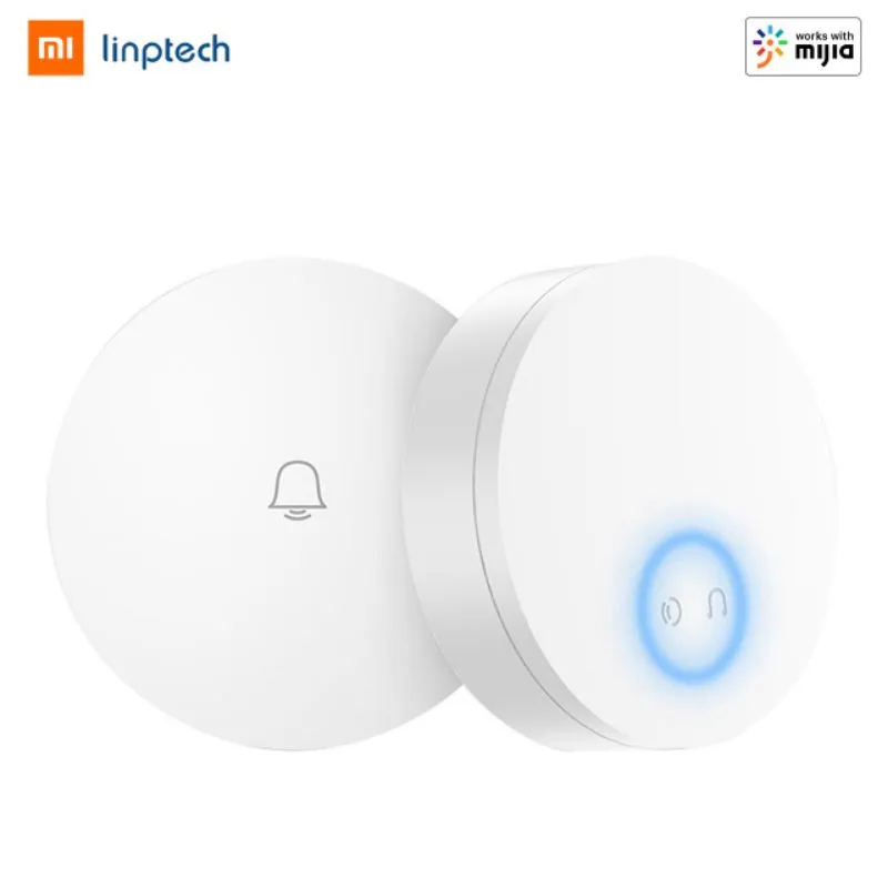Xiaomi Linptech Smart WIFI Wireless Doorbell Bel Rumah Tanpa Baterai RB5
