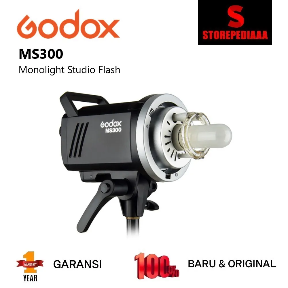 Godox MS300 Monolight Studio Flash MS-300