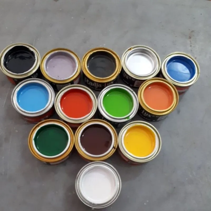 cat besi /cat kayu / cat minyak 25gram merk radja lux original asli langsung dari pabrik minimal beli 2kaleng warna boleh campur