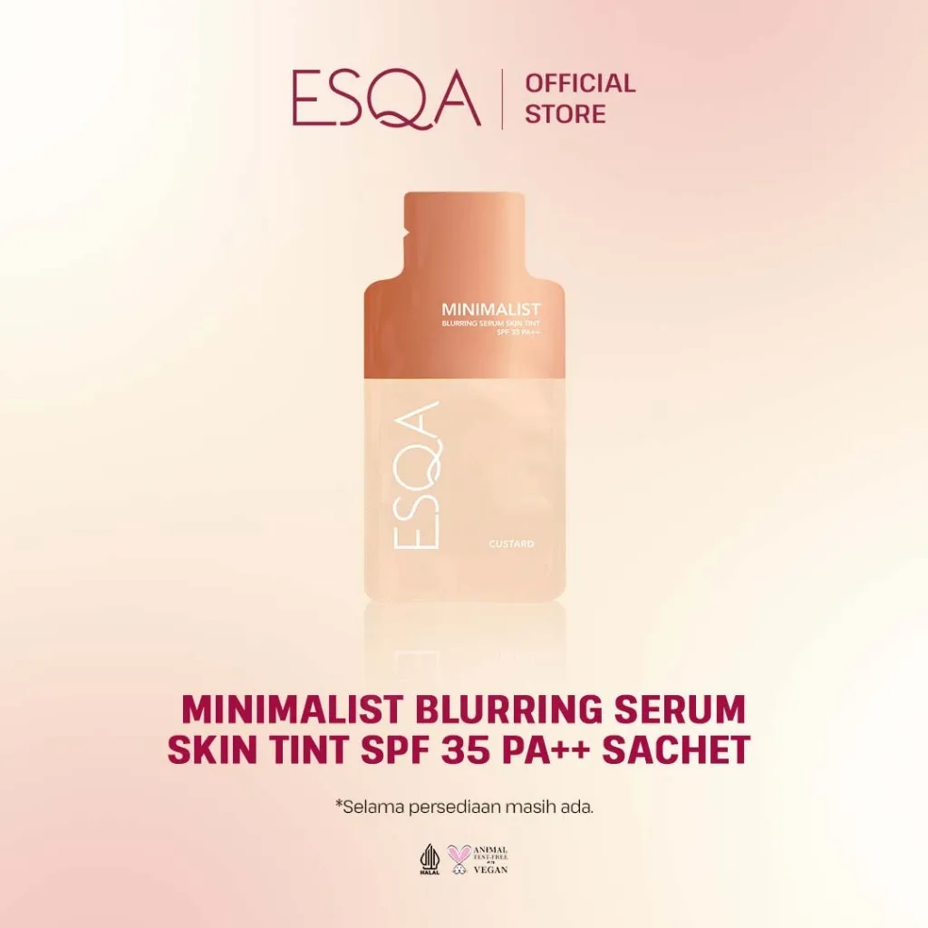 [GIFT] ESQA Sachet Minimalist Blurring Serum Skin Tint Custard