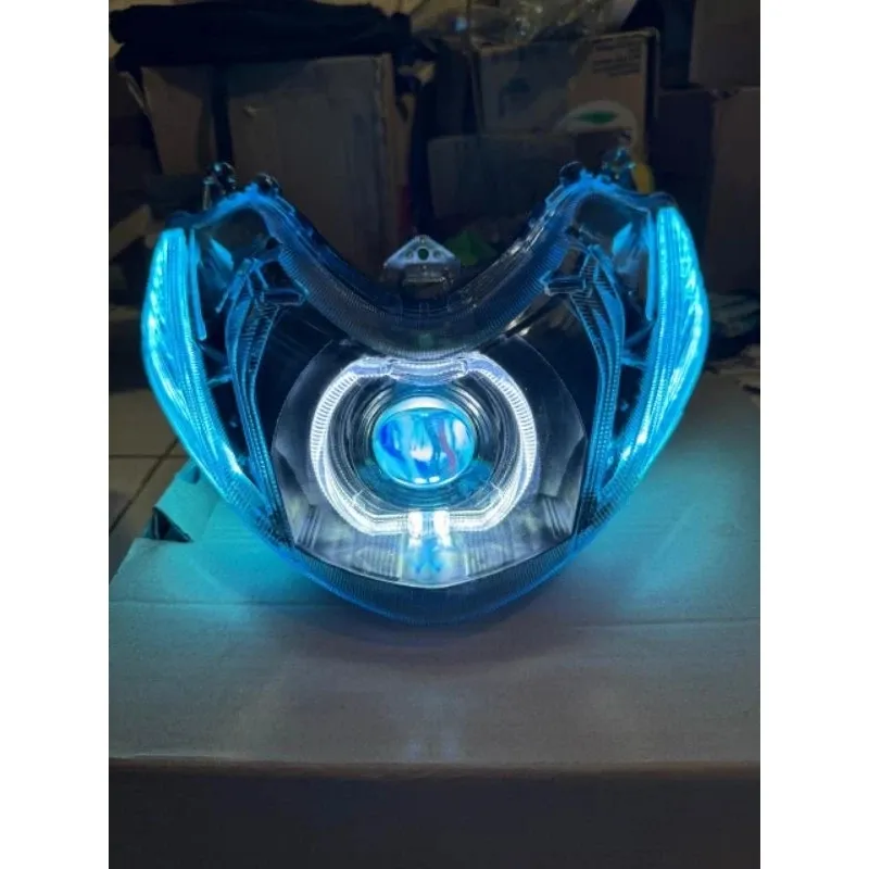 Paket Ganteng Reflektor depan Fullset Mio M3 MIO Z Plus Biled Ala ala 4.5 Inch