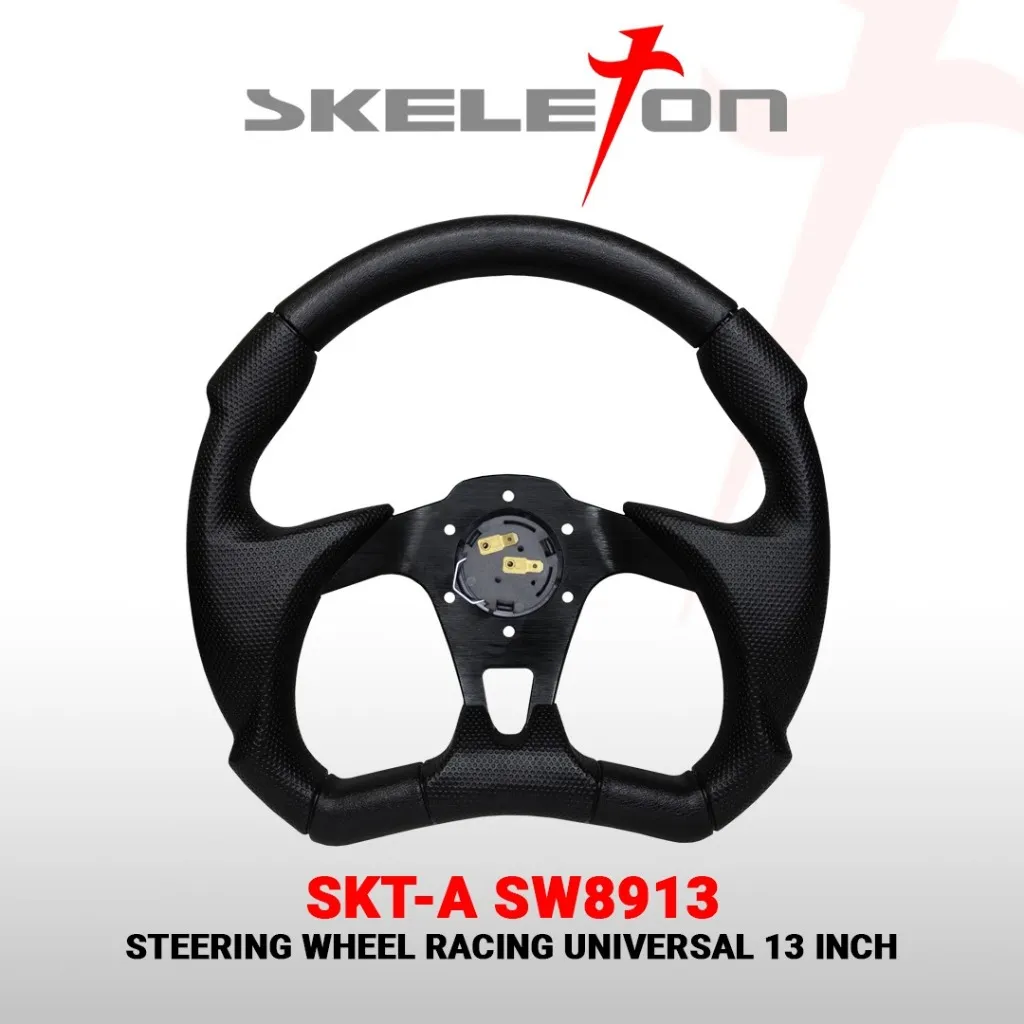 Stir Mobil 13" inch -Steering Wheel Universal - Setir - SKT-A SW8913