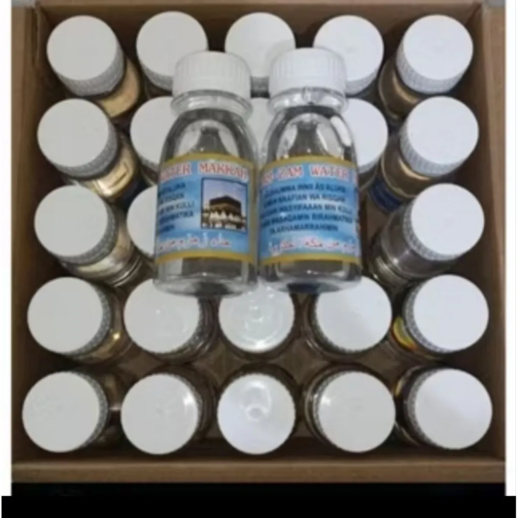 air zam-zam kemasan 80ml isi 50pcs