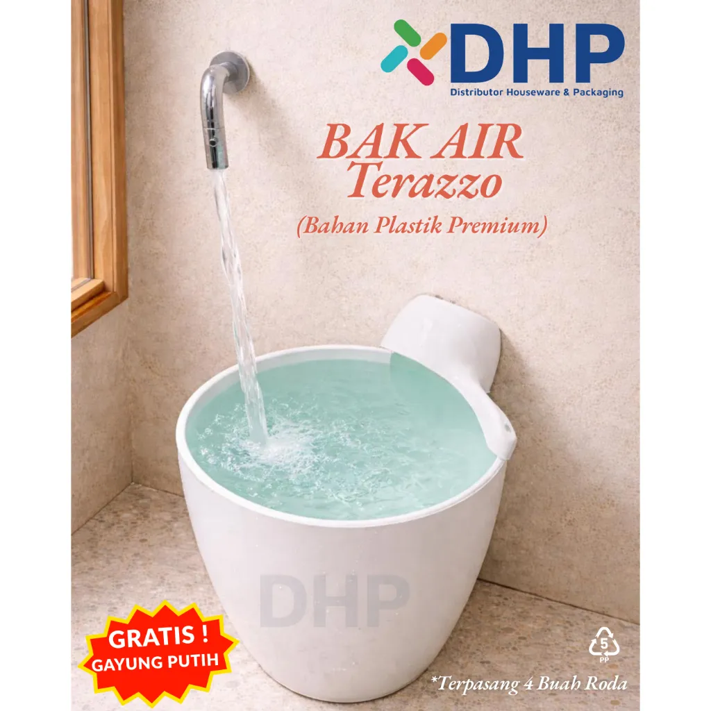 Pot Plasik Jumbo 50  PUTIH HITAM XXL Minimalis Pot Tanaman Besar Ada Roda di Bawah Bahan Plastik Tebal dan Kuat Bagus