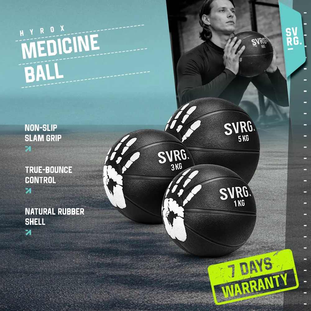 SVRG Medicine Ball - Weighted Basketball - Slam Ball Bounce - 1 Kg