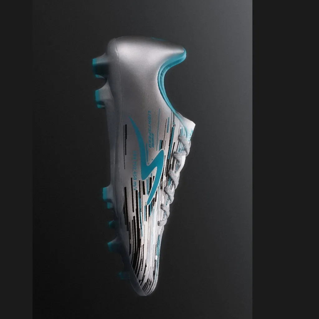 Sepatu BOLA Sepak Bola Specs LIGHTSPEED Reborn FG SILVER BLACK Original
