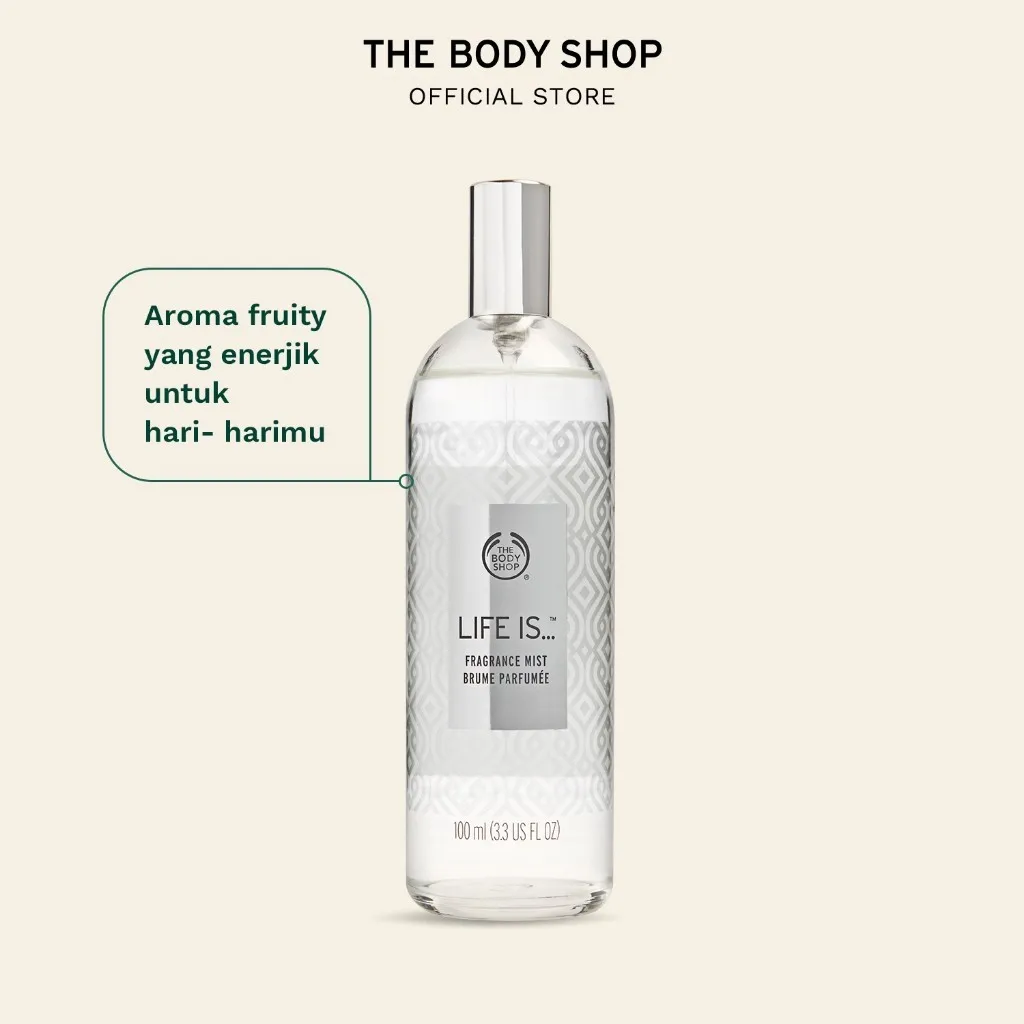 The Body Shop Life Is Body Mist Fragrance 100Ml