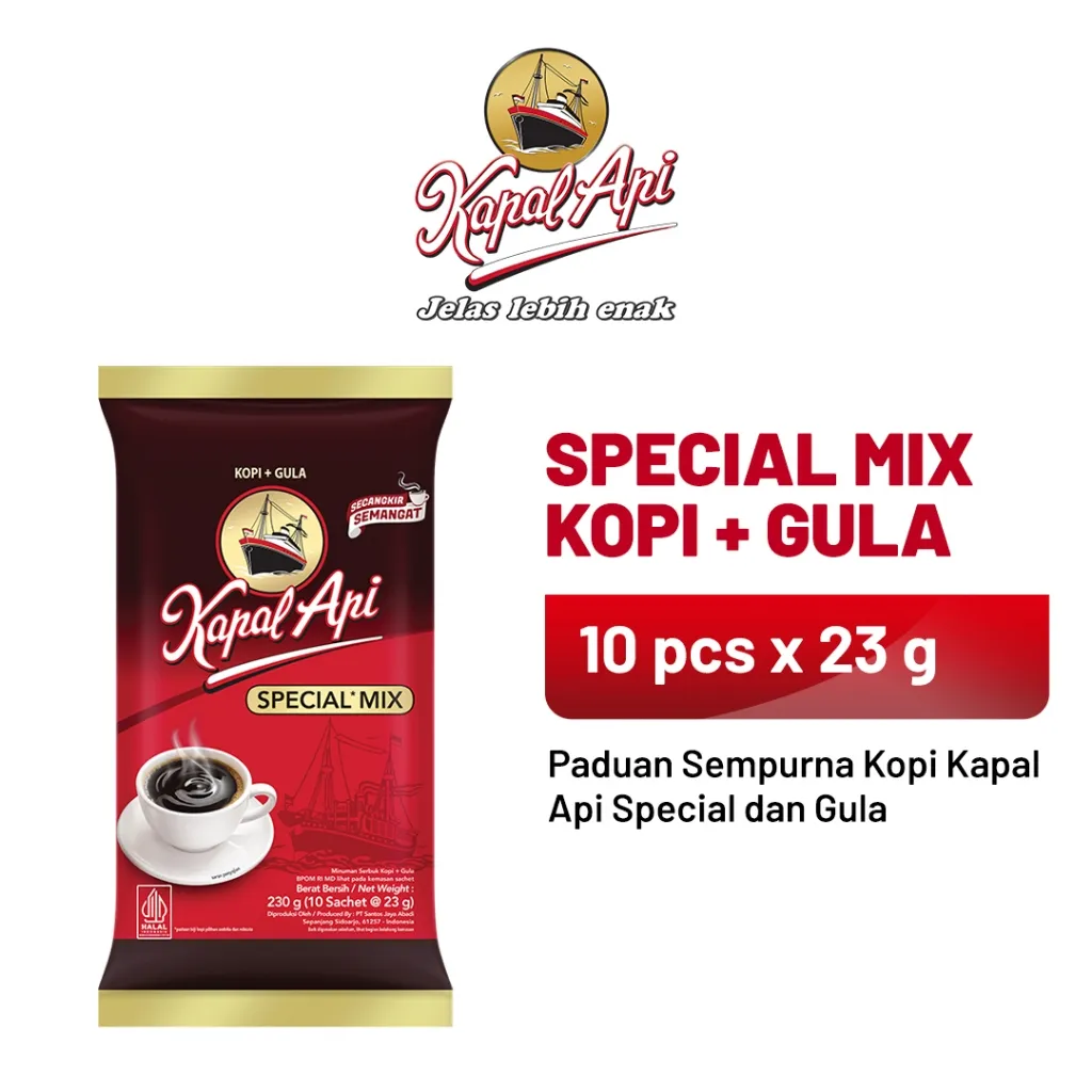 KAPAL API Special Mix 1 Pack (10 x 23 gr)