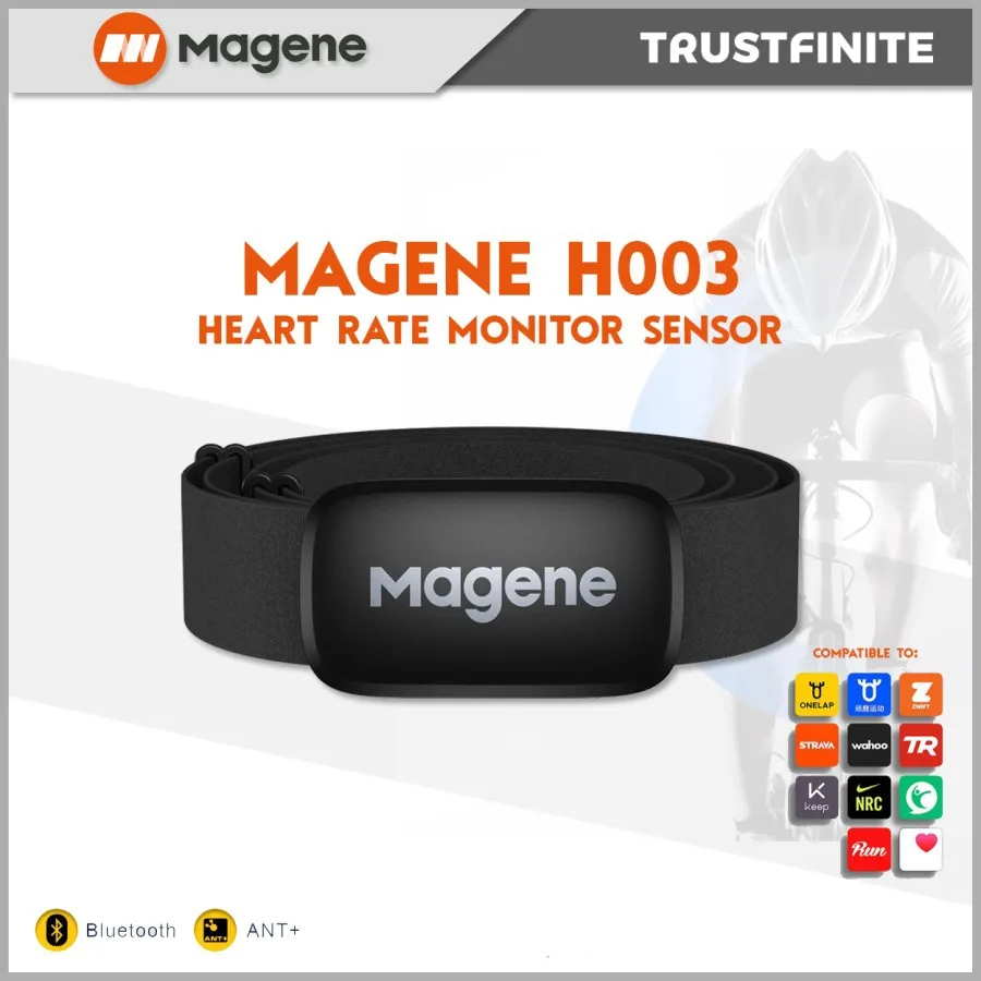 Magene Heart Rate Monitor Sensor H003 Not Magene HRM H64 Garansi Resmi
