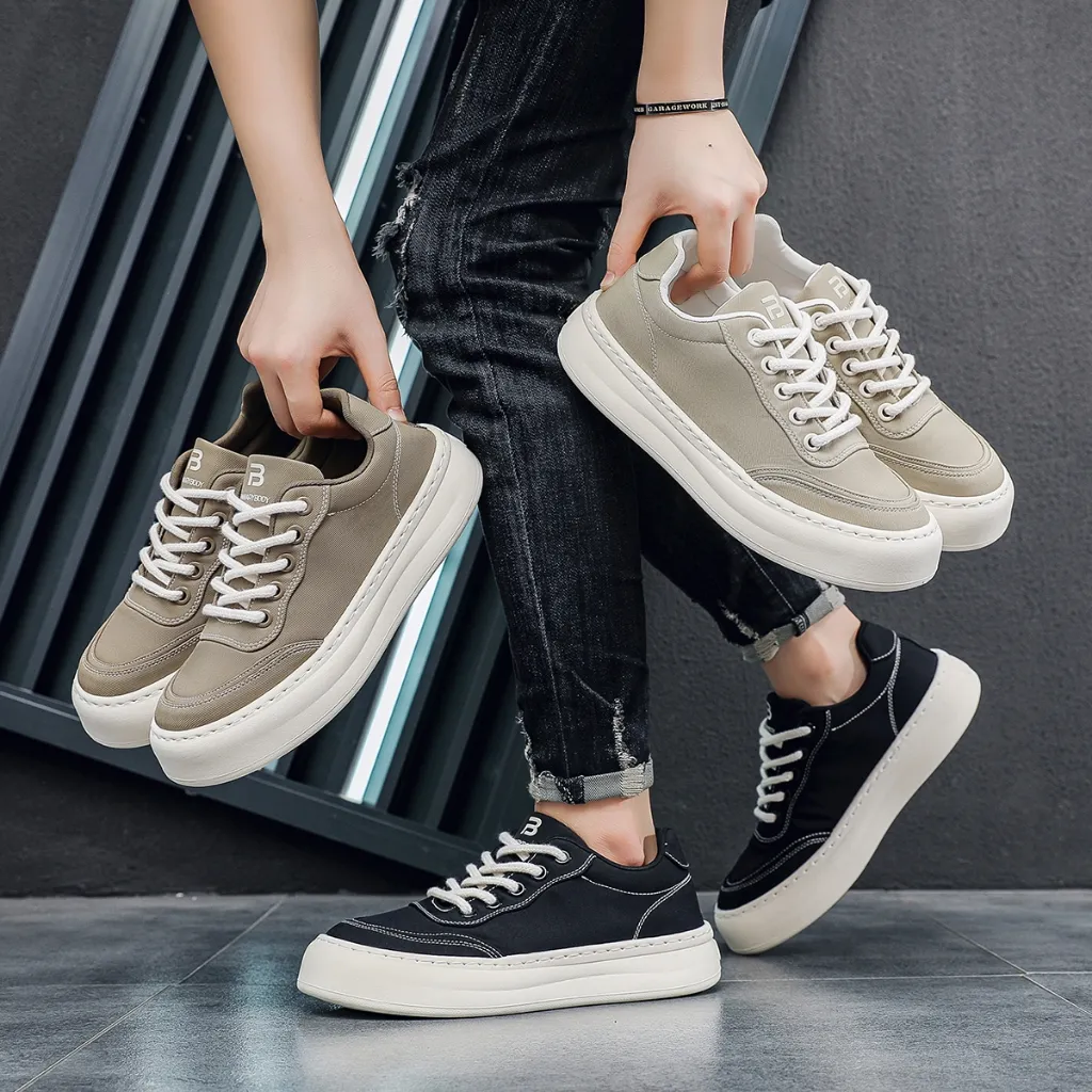 PANARYBODY Sepatu Pria Sneakers Kanvas QNL102 Sepatu Sneakers Pria Model Kasual Sepatu Cowok Hangout