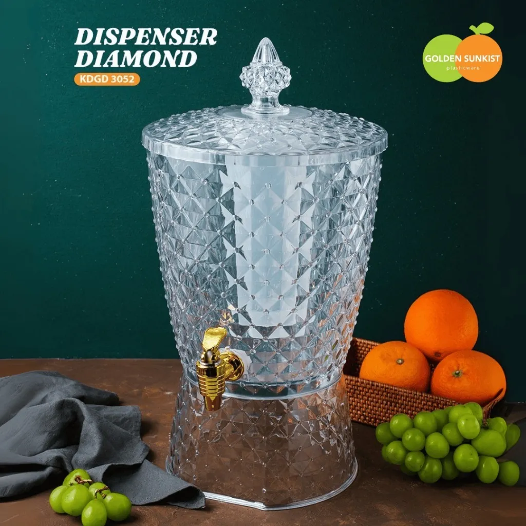 GS Dispenser Air Food Grade Kapasitas 7,5Liter 23,5cm x 45,5cm