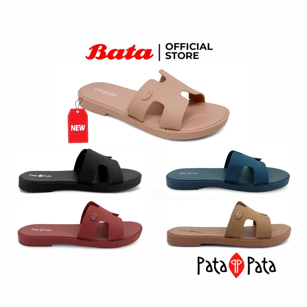 PATA-PATA - LOONA "Rubber" Sandal Slide Karet Wanita