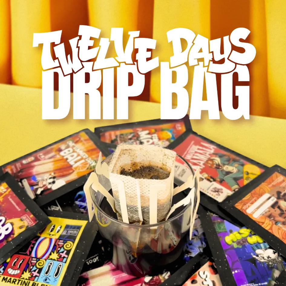 Twelve Days Drip Bag Coffee ( kopi filter ) Black Potion Roastery Asli dari Biji Kopi