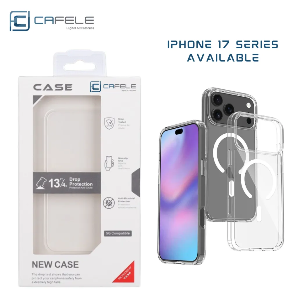 CAFELE Magsafe PREMIUM Case iPhone X Xs Xr 11 12 13 14 15 16 17 Pro Max Plus Bsic Air Magnetic Casing Silikon Bening Transparan Elegan Mahal7