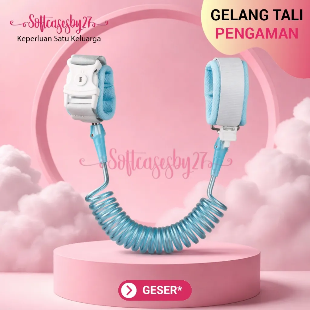 Gelang Tali Pengaman Anak [INSTAN / COD] Waktu Umroh & Haji / Child Safety / baby anti lost Tali Pengaman Tangan Anak Anti Hilang saat travelling