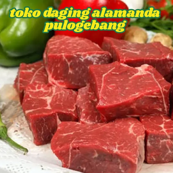 DAGING RENDANG SPECIAL KEMASAN 1 KILO POTONGAN DAN UTUH (HALLAL)