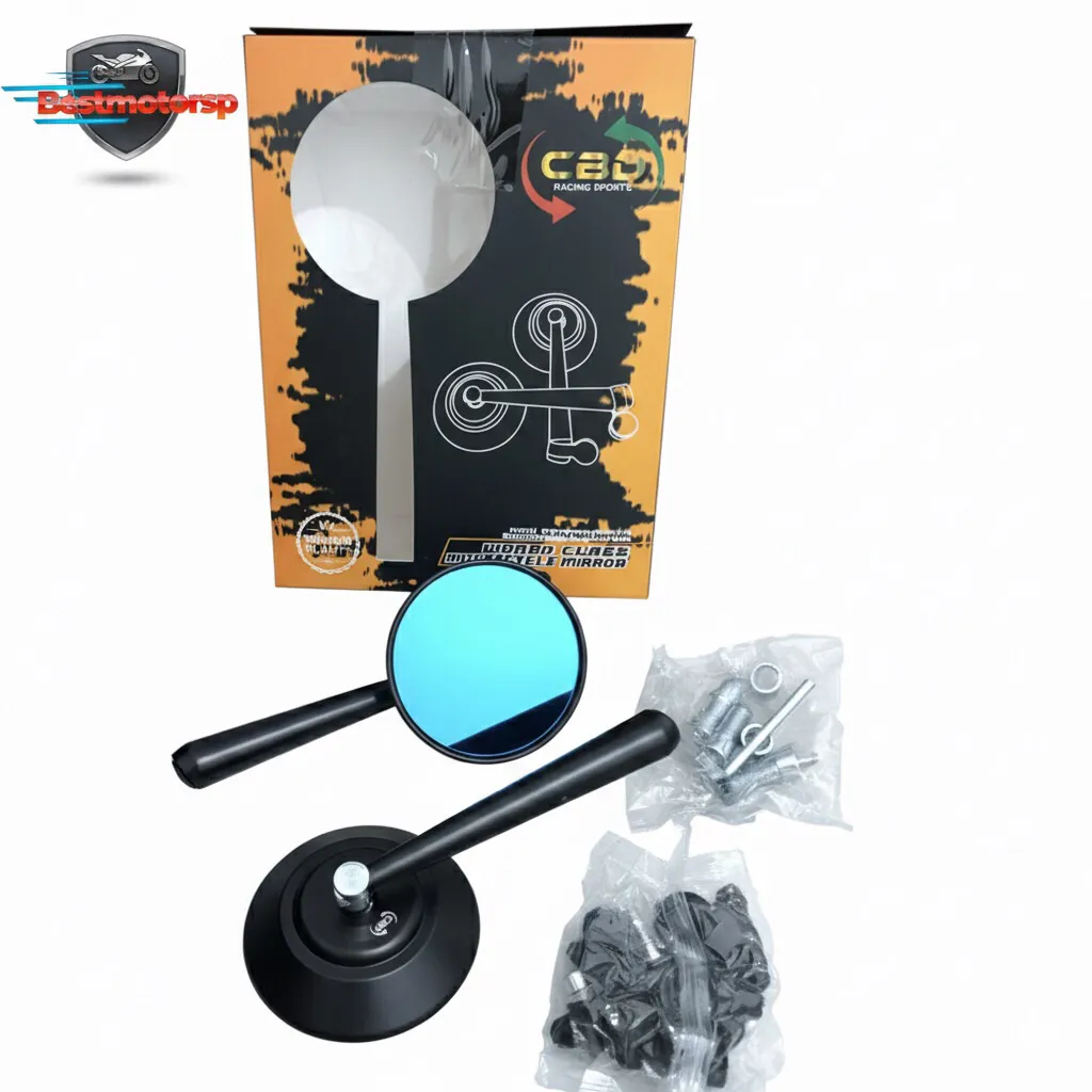 SPION JOKOWI BULAT BESI HITAM KACA BIRU XSR 155 SCOOPY FINO UNIVERSAL MOTOR